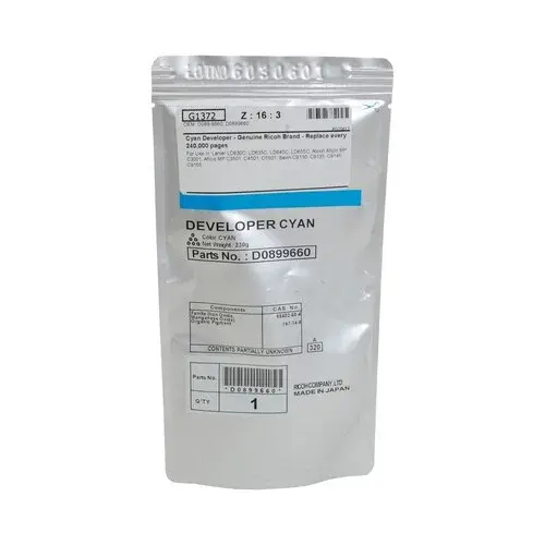 Ricoh D0899660 azúrový (cyan) originálny developer