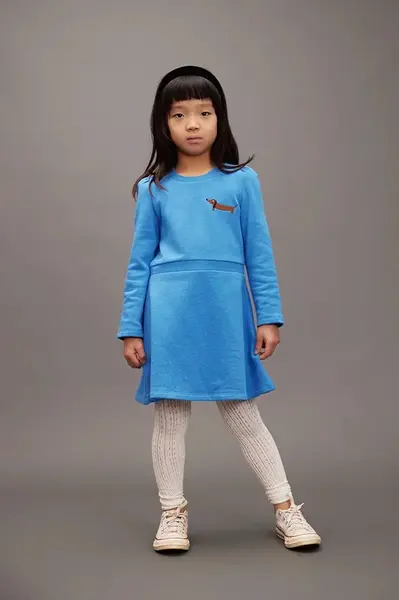 Dětské bavlněné šaty Mini Rodini Dog