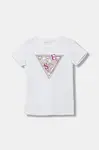 Dětské tričko Guess bílá barva, J5BI12 J1314