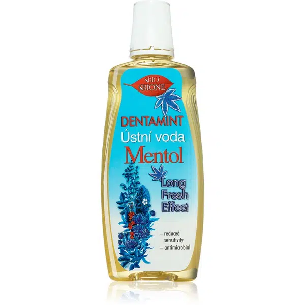 Bione Cosmetics Dentamint Mentol ústna voda 500 ml