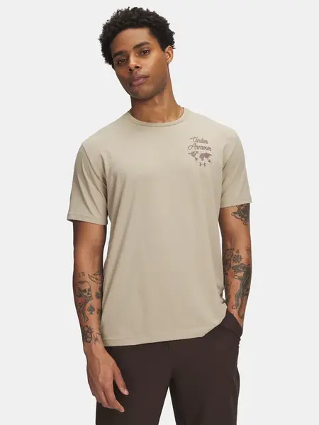 Men's T-shirt Under Armour UA 60/40S SPORTS WM SS-BRN - Men's