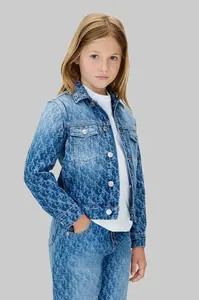 Detská rifľová bunda Calvin Klein Jeans
