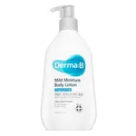 Derma:B Mild Moisture hydratační tělové mléko Body Lotion 400 ml