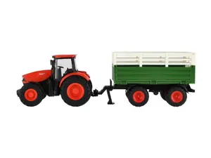 Traktor Zetor RC s vlekem TEDDIES 42cm