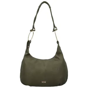 Dámská kabelka na rameno tmavě zelená - Coveri Timea