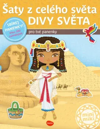 Šaty z celého světa Divy světa - Kniha samolepek