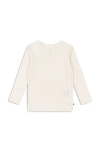 Detská bavlnená košeľa s dlhým rukávom Konges Sløjd MINNIE BLOUSE GOTS