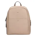 Dámský kožený batoh Katana Kames - béžová