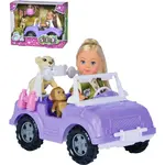 Simba Bábika Evička Safari s autom