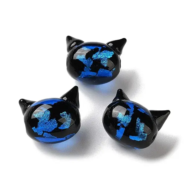 Handmade Foil Glass Beads