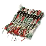 10 Skeins 6-Ply Polyester Embroidery Floss
