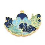 Rack Plating Alloy Enamel Big Pendants