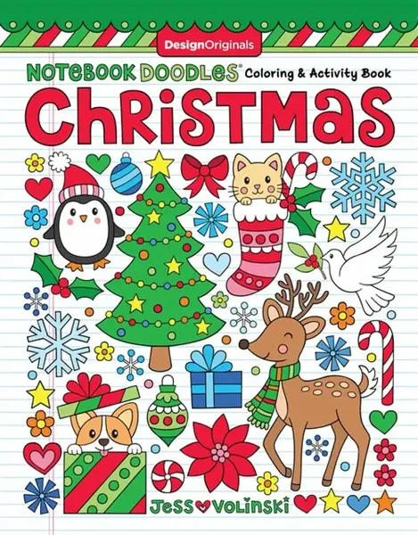 Notebook Doodles Christmas - Jess Volinksi