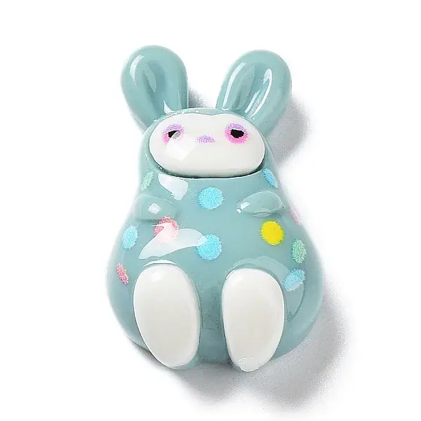 Opaque Resin Cute Animal Cabochons