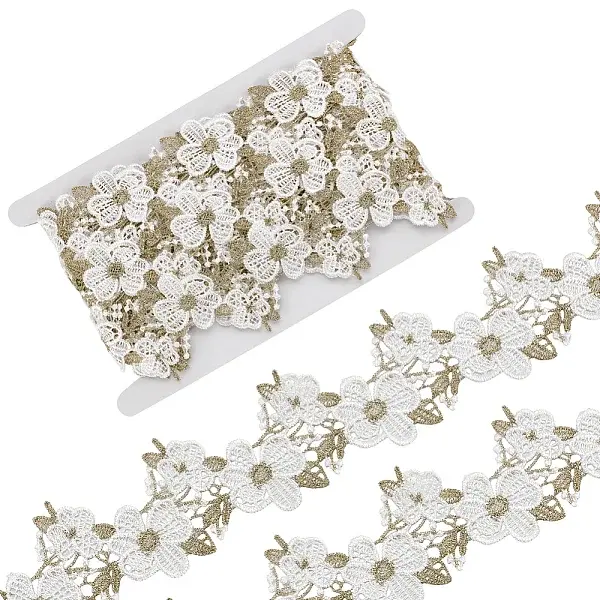 7.5 Yards Polyester Lace Trim Ribbon