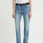 Džíny G-Star Strace Straight dámské, medium waist, D23951-C051