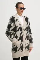 Svetr s příměsí vlny OUI béžová barva, 90609