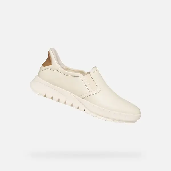 Krémové dámské Geox Flextride Plus tenisky