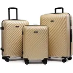 ROWEX ROSELINE SET Sada cestovních kufrů, béžová, velikost