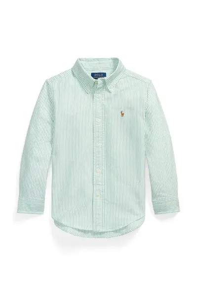 Dětská bavlněná košile Polo Ralph Lauren