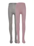 EWERS Pančuchy  sivá melírovaná / rosé
