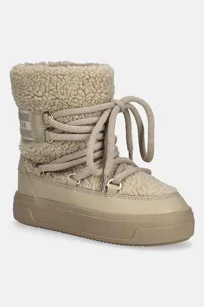 Sněhule Tommy Hilfiger FAUX SHEARLING SNOWBOOT