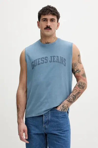 Bavlněné tričko Guess Jeans