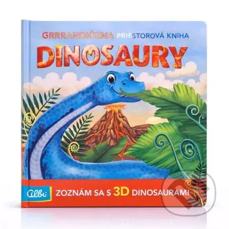Grrrandiózna priestorová kniha Dinosaury - kniha z kategorie Beletrie pro děti