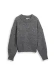 TOM TAILOR DENIM Sveter  tmavosivá