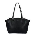 Prostorná dámská koženková kabelka Sirina, černá