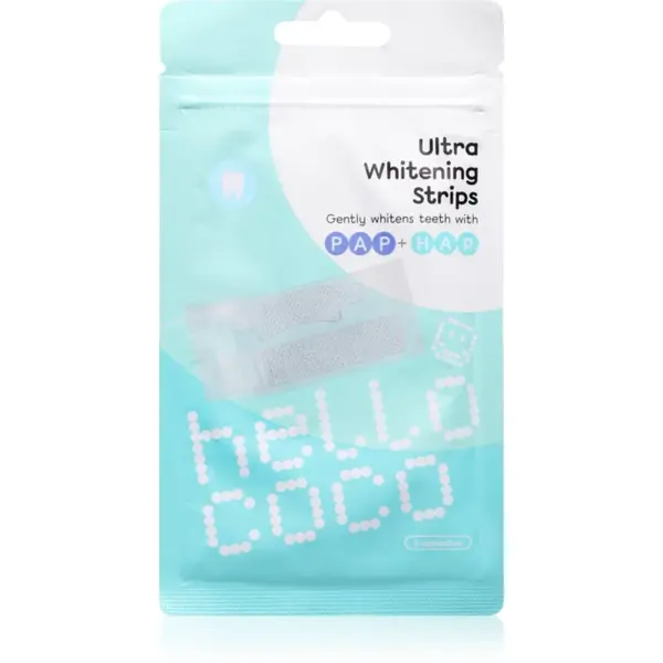 hello coco Ultra Whitening Strips bělicí pásky 5 ks