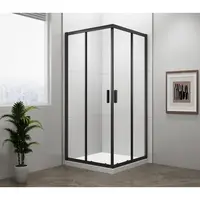 Polysan Easy Black sprchový kút štvorec 90x90 cm EL5115B