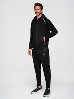 Ombre Men's sweatshirt set hooded sweatshirt + jogger sweatpants
