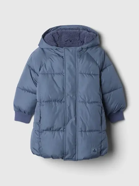 GAP Baby prošívaná nepromokavá parka PrimaLoft® - Kluci