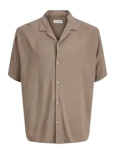 JACK & JONES Košeľa 'JJEJeff'  svetlohnedá