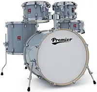 Premier Artist 22" 5pc Modern Rock Shell Pack  Steel Grey
