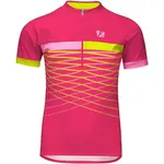 Etape LUCKY GIRL Dětský cyklistický dres, růžová, velikost 128-134