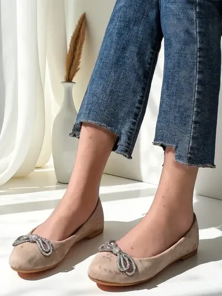 Resti Women's ballet flats with a bow Ofelna