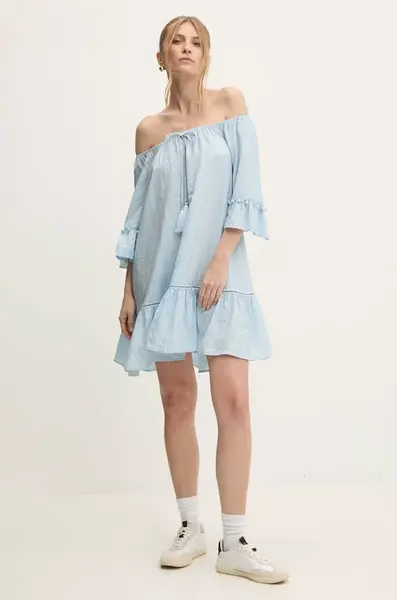 Bavlněné šaty Answear.LAB mini