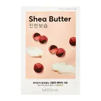 Missha Airy Fit Sheet Mask Shea Butter plátýnková maska 19 g