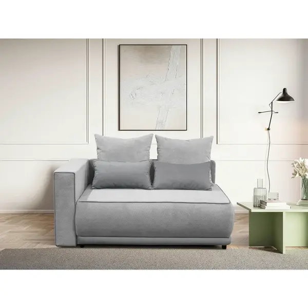 MID.YOU LENOŠKA, textil, šedá