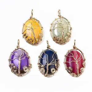 Natural Agate Pendants