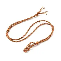 Braided Wax Rope Cord Macrame Pouch Necklace Making