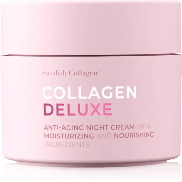 Swedish Collagen Deluxe Night Cream noční krém s omlazujícím účinkem 50 ml