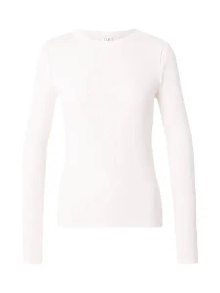 GAP Tričko 'ESSENTIAL POINTELLE'  biela