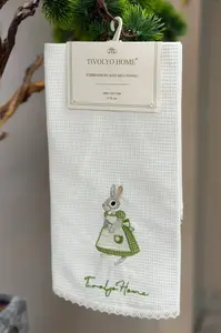 Kuchyňská utěrka RABBIT Světle zelená