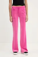 Tepláky Juicy Couture modrá barva, JCSEBJ001