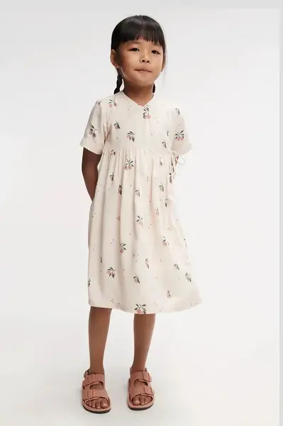 Dievčenské šaty Liewood Cleo Printed Shortsleeve Viscose Dress