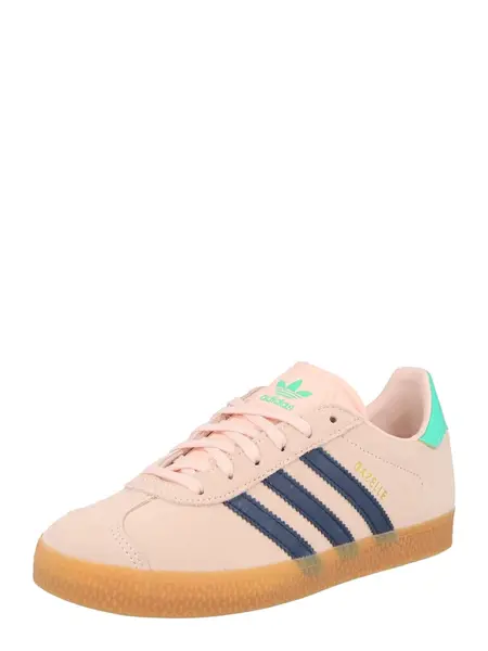 ADIDAS ORIGINALS Tenisky 'GAZELLE'  námornícka modrá / tyrkysová / zlatá / rosé