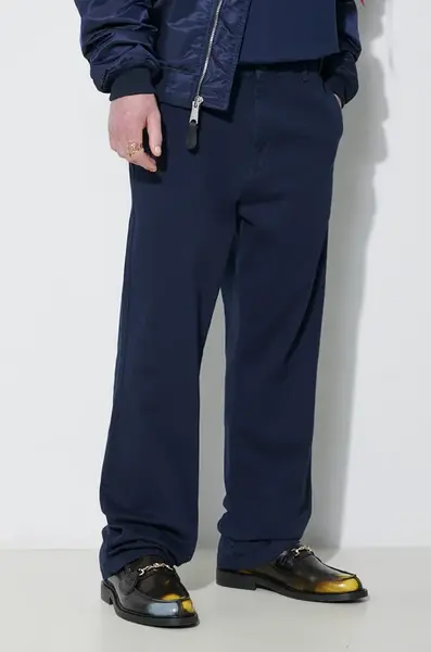 Alpha Industries kalhoty pánské bavlněné s elastanem Chino